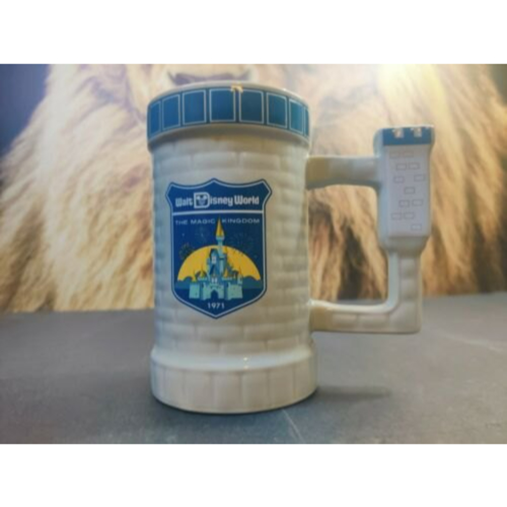 Disney Parks Walt World Magic Kingdom Castle Tower Mickey Ceramic Coffee Mug ❤